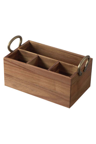 WoodSun Suport rustic pentru tacâmuri