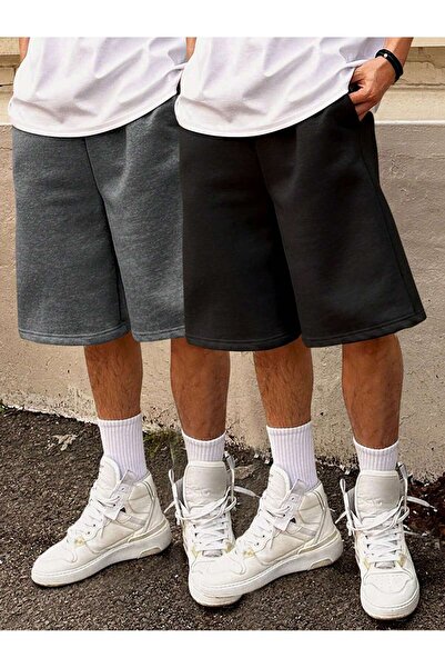 DAXİS Sportwear Company MUŠKE KRATKE PANTALONE SA VEZANJEM Pamučni džersej 2-...