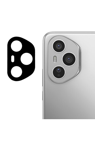 Techsuit Honor 400 Pro Full Glass camera film, black