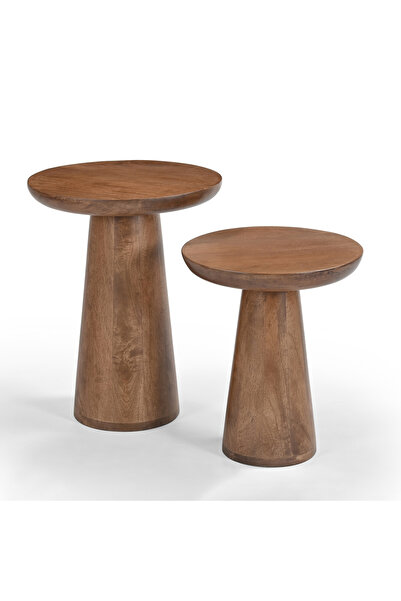 Generic 2 Piece Side table Set 40*40*50 cm, 35*35*40 cm