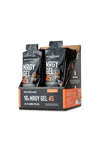NDURANZ Nrgy Gel 45, Mix de electroliți, Portocaliu, Set de 16x75g