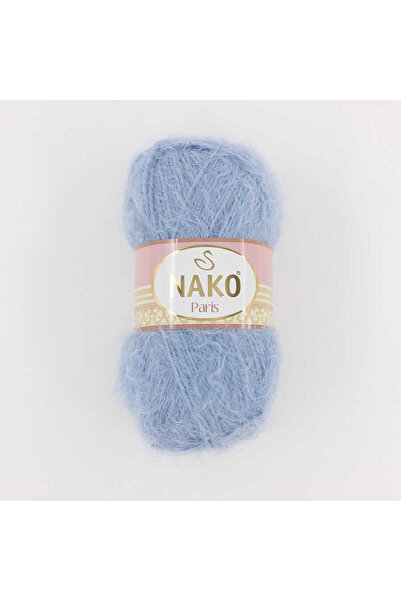 NAKO Paris Örgü İpi | Color No: 04129 |Tüylü ve Yumuşak Dokulu, Dökümlü Kışlı...