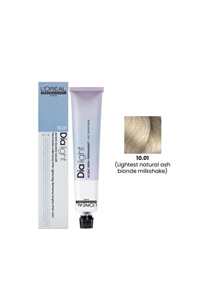 L'oreal Professionnel صبغة شعر ديا لايت 50 مل 10.01 أفتح لون أشقر رمادي طبيعي...