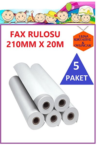 Strong FAX KAĞIDI (RULOSU) 210mm x 20m