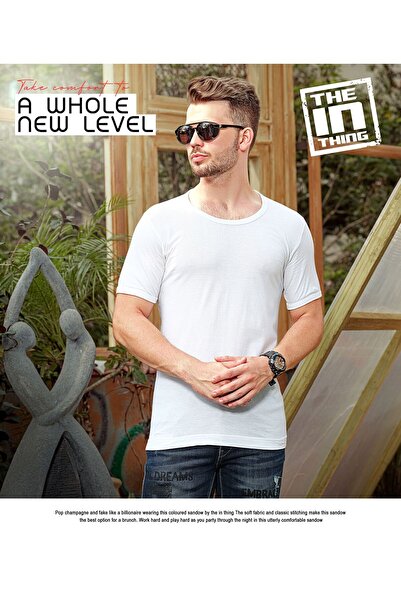 OSCAR JEANS 3-Pack Premium 100% Cotton Super Combed Men's Vest Tee Undershirt...