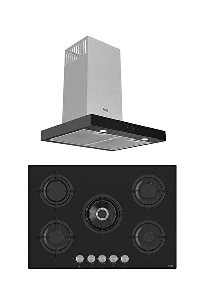 Ferre MEGA PLUS SERİSİ 2'Lİ CAM ANKASTRE SET (D100-RS035)