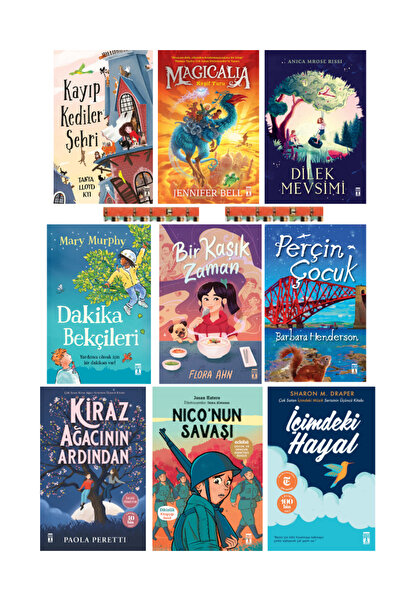 Genç Timaş 6-7-8. SINIF NİTELİKLİ 9KİTAP-Kayıp Kediler Şehri, İçimdeki Hayal ...