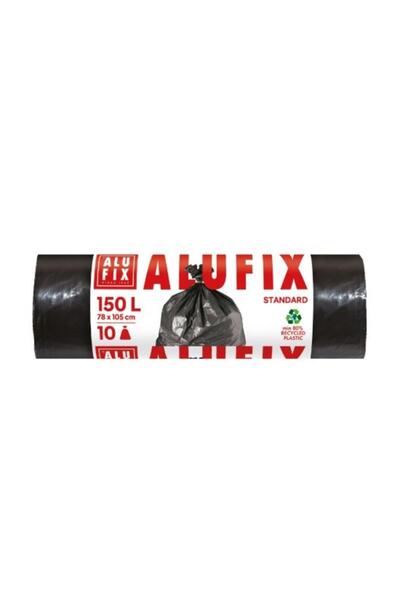 alufix Saci menaj 150L/10buc, LDPE 78x105сm, negri
