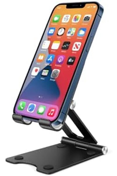 Yıldızan Ayarlanabilir Metal Telefon ve Tablet Standı – Katlanabilir Masa Üst...