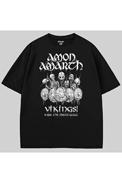 Crazy Μπλουζάκι Amon Amarth Raise The Shield Wall oversized