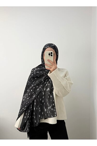 Butik Yeni Sezon Ceylan Desenli Bambi Soft Şal