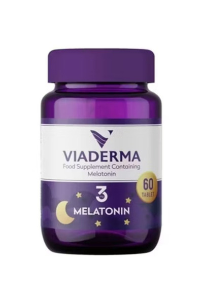 Viaderma Uyku Düzenleyici 3 mg Tablet-60 Tablet