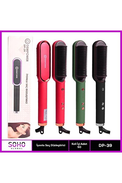 ErCorp Saç Düzleştirici Tarak İyonlu