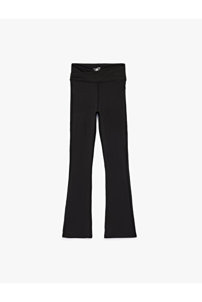 Koton Flared Kat Detailed S Slim Fit Sports Leggings