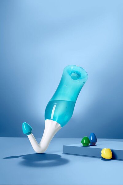 Tchibo Nose Shower Set, Blue