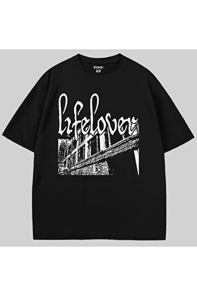 Crazy Lifelover Black Metal Dsbm Оверсайз тениска