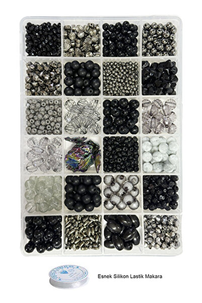 By MO Accessories ΝΕΑ ΣΕΖΟΝ Σετ χόμπι για την κατασκευή κοσμημάτων με 24 θήκε...