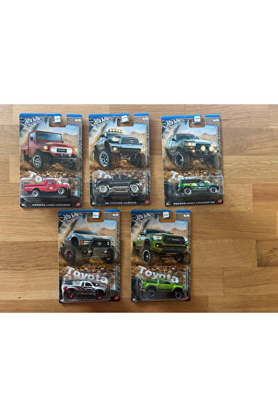 HOT WHEELS 5'li Toyota Seti 1:64