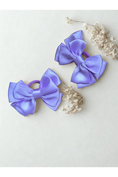 NYUZA مجموعة من قطعتين من مشابك الفيونكة والشريط