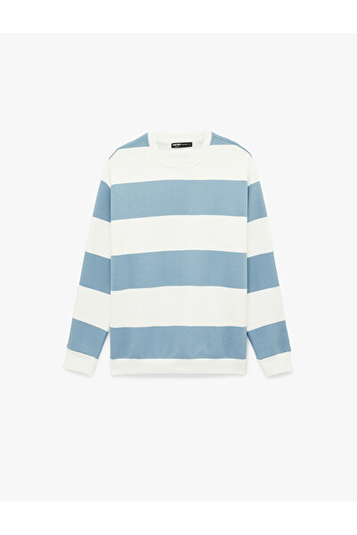 Koton Mânecă lungă cu căptușeală din fleece supradimensionat Swea tricou