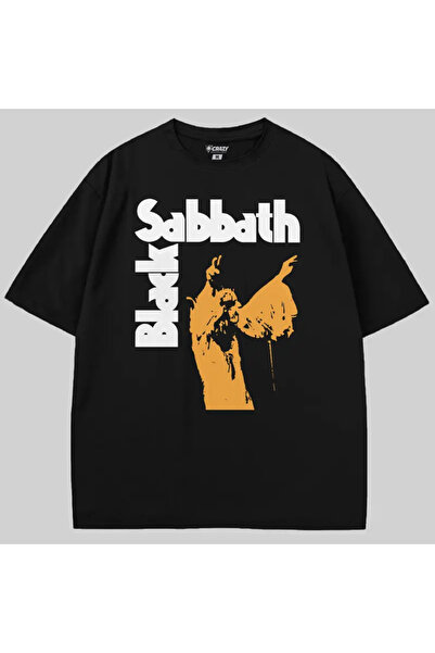 Crazy Tricou Black Sabbath volumul 4 supradimensionat