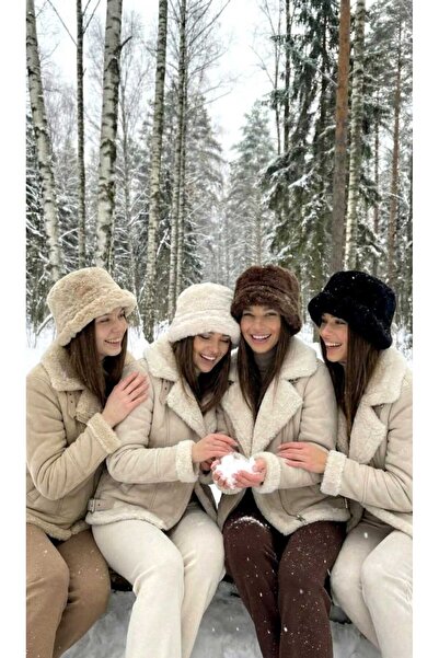 LAGRANZE Arctic Luxe Bucket Women's Hat Set of 4