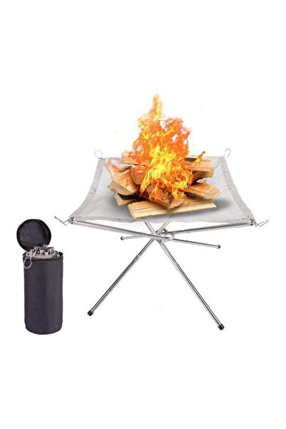 Generic Folding Campfire Rack 25x10x10cm