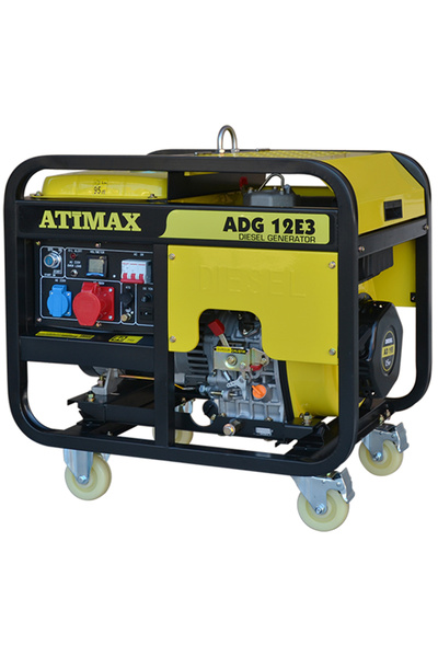 Atımax ADG12E3 10 kVA Dizel Marşlı Trifaze Jeneratör