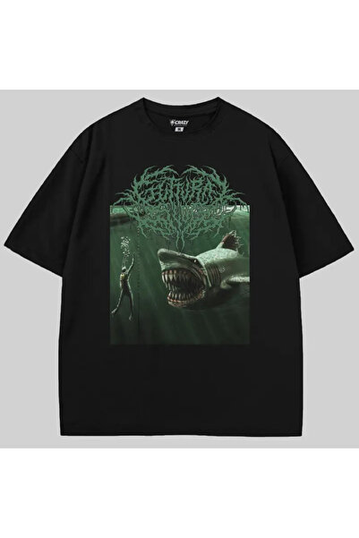 Crazy Tricou Guttural Slug Mega Lodon supradimensionat