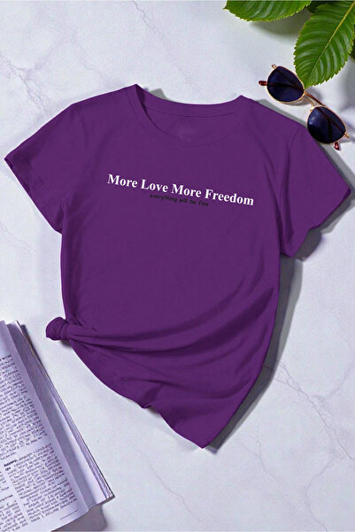 trendypassion Μπλουζάκι Unisex με τυπωμένο σχέδιο  "Περισσότερη Αγάπη, Περισσ...