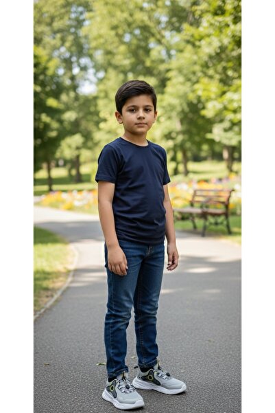 patik ayakkabı Boys' Rubber Laced Sports Shoes