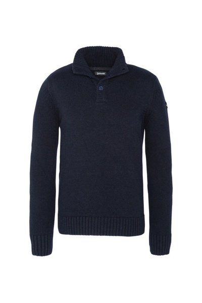 Schott NYC Men's blue navy sweater Ploutrider4 Schott