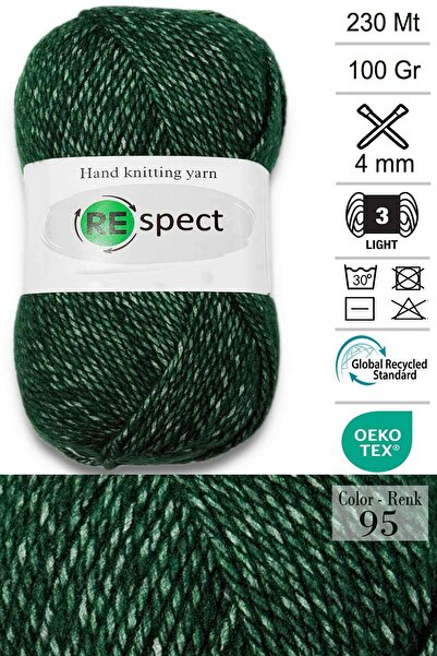 Respect 100Gr-230Mt Soft Acrylic Wool- Baby Yarn- 95