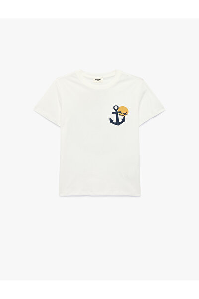 Koton Tricou imprimat cu mânecă scurtă din bumbac