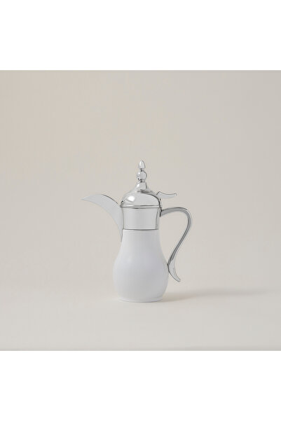 Dallaty ترمس صغير أبيض/فضي سعة 300 مل