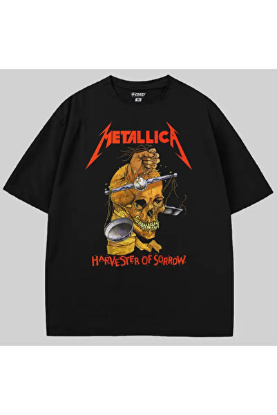 Crazy Μπλουζάκι Metallica Harvester Of Sorrow oversized