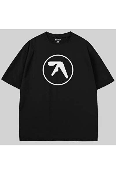 Crazy Μπλουζάκι με λογότυπο Aphex Twin oversized