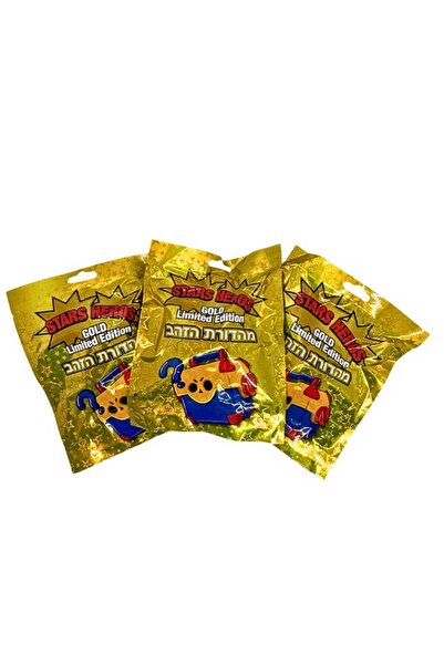 OEM Set 3 Plicuri Star Heroes Gold Edition – Figurină Surpriză 6 cm + Cartona...