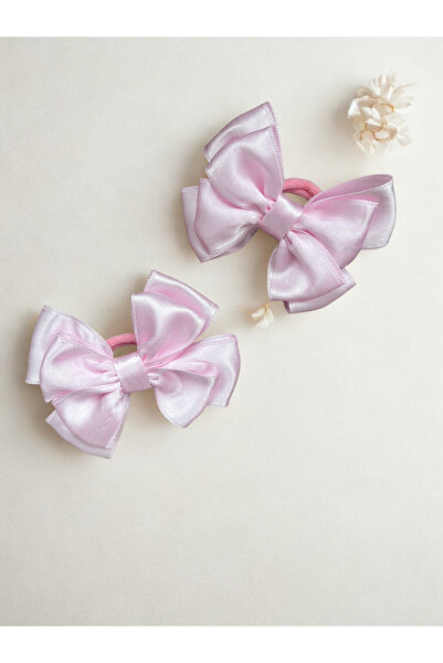 NYUZA مجموعة من قطعتين من مشابك الفيونكة والشريط