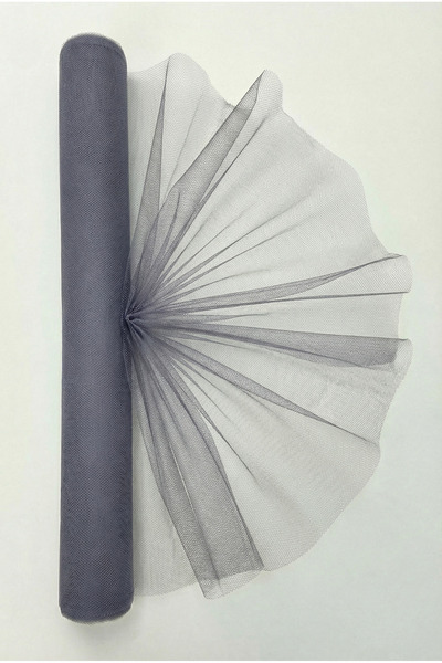 ZEYMERADE 27 Meters Iranian Greek Tulle Gray, Engagement Dowry Bundle Door Bi...