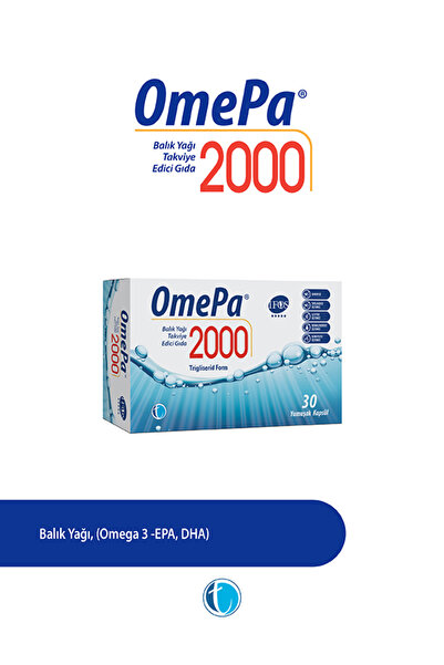 Omepa 2000 30 Yumuşak Kapsül