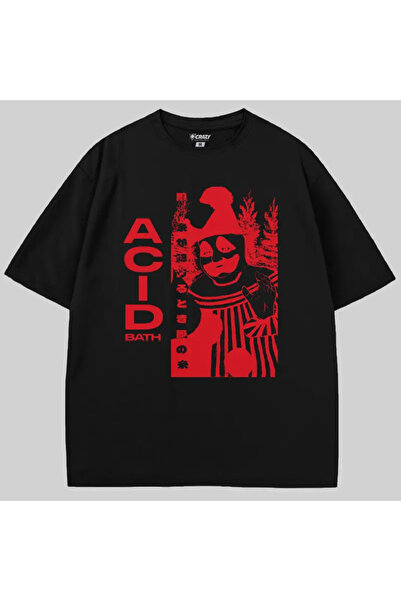 Crazy Огромна тениска Acid Bath