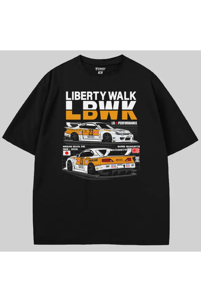 Crazy Μπλουζάκι Liberty Walk Lbwk oversized
