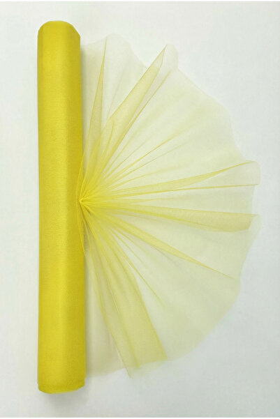 ZEYMERADE 27 Meters Iranian Greek Tulle Yellow, Engagement Dowry Bundle Door ...