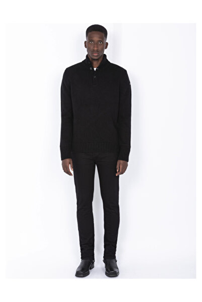 Schott NYC Men's black sweater Ploutrider4 Schott