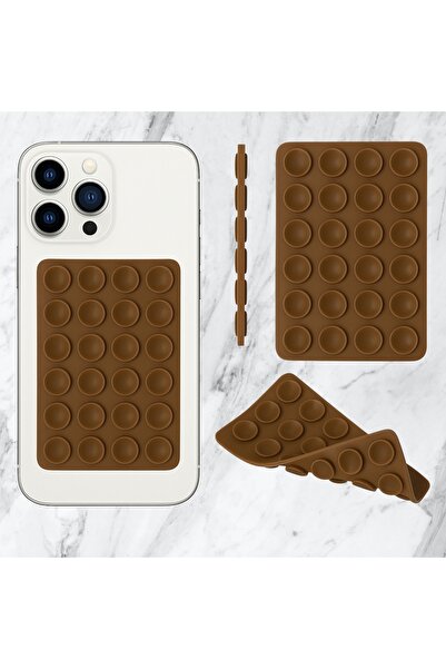 CEP-HANE Silikon Vakumlu Telefon Tutacağı 24 Vantuzlu 1 Paket Çift Taraflı Ya...