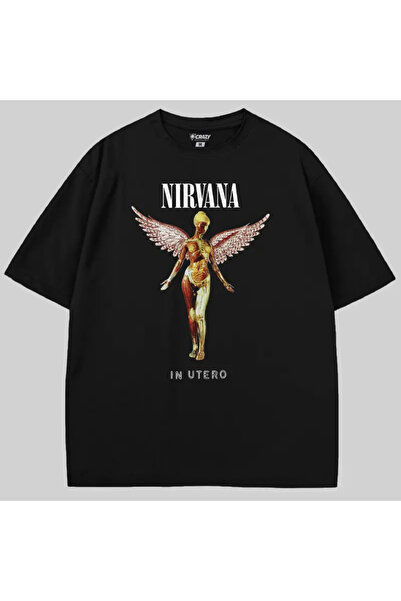 Crazy Μπλουζάκι Nirvana In Utero Tour oversized