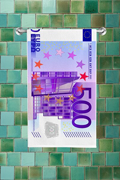 move home Çok Amaçlı EURO Desenli Dekoratif Havlu 35x55cm