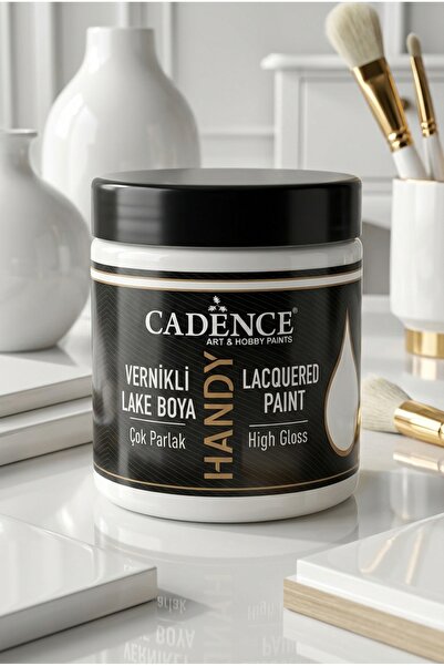 Cadence Handy Lake Parlak L002 Pak Beyaz 250 ml Boya Tüm Yüzeyler İçin Kokusu...