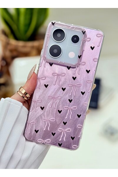 Go Aksesuar Xiaomi Redmi Note 13 Pro 5g Compatible Shine Bow Designed Color C...